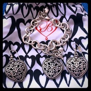 Brighton bracelet and earrings